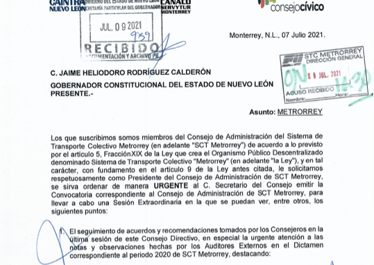 Nuestra postura sobre la crisis de Metrorrey