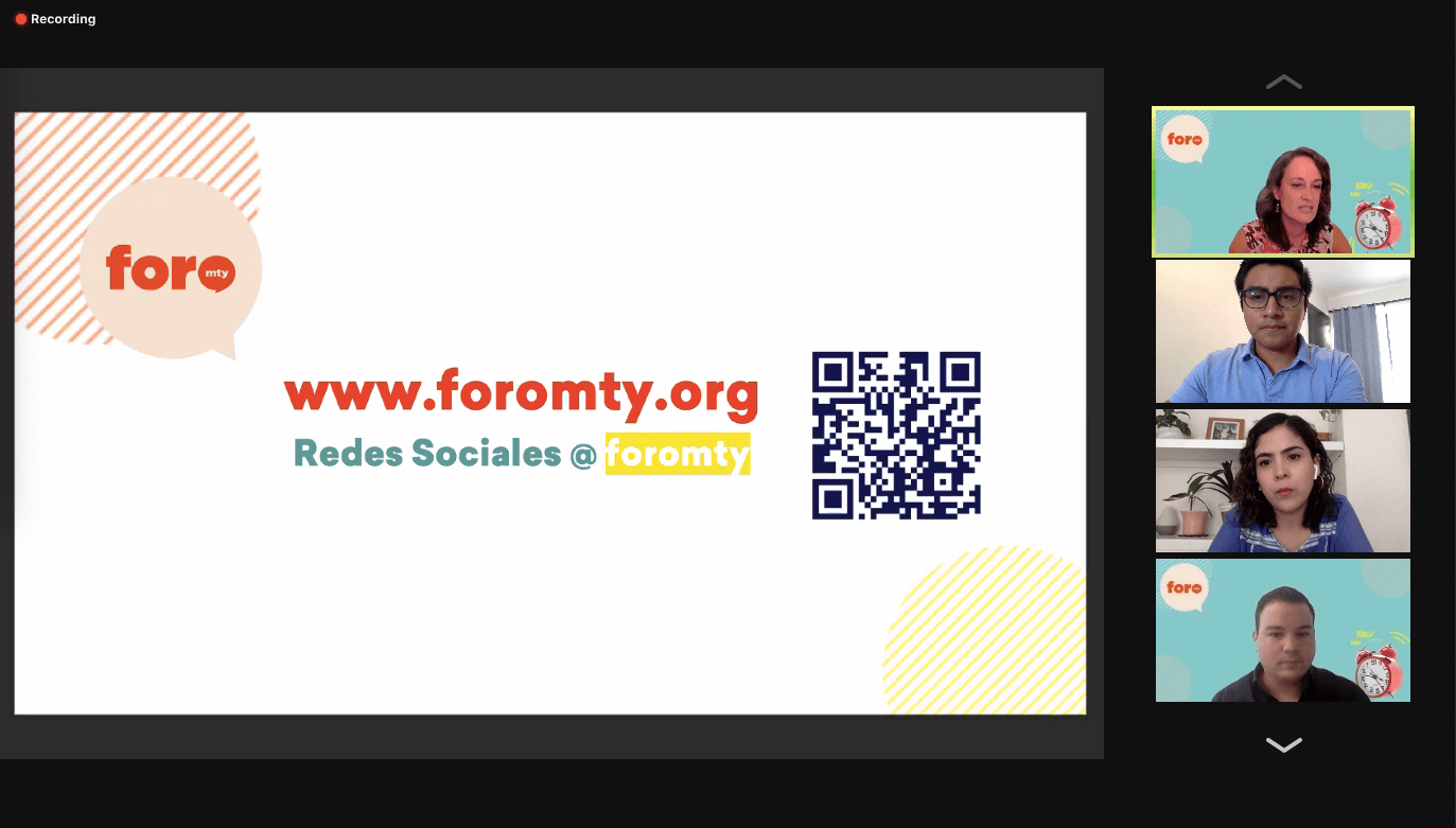 ForoMty 2021 llama a reconocer el trabajo del sector social