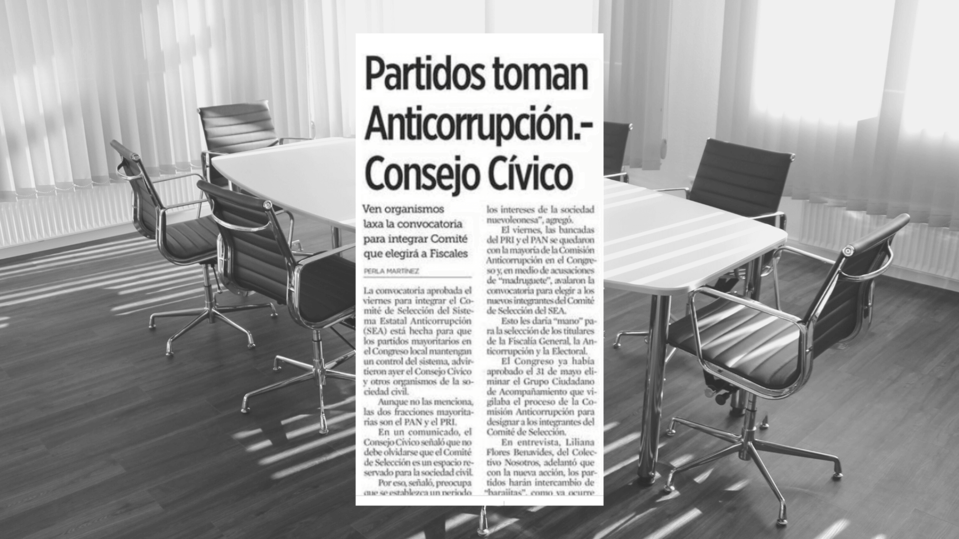 Los partidos mayoritarios del Congreso mantienen la captura del SEA