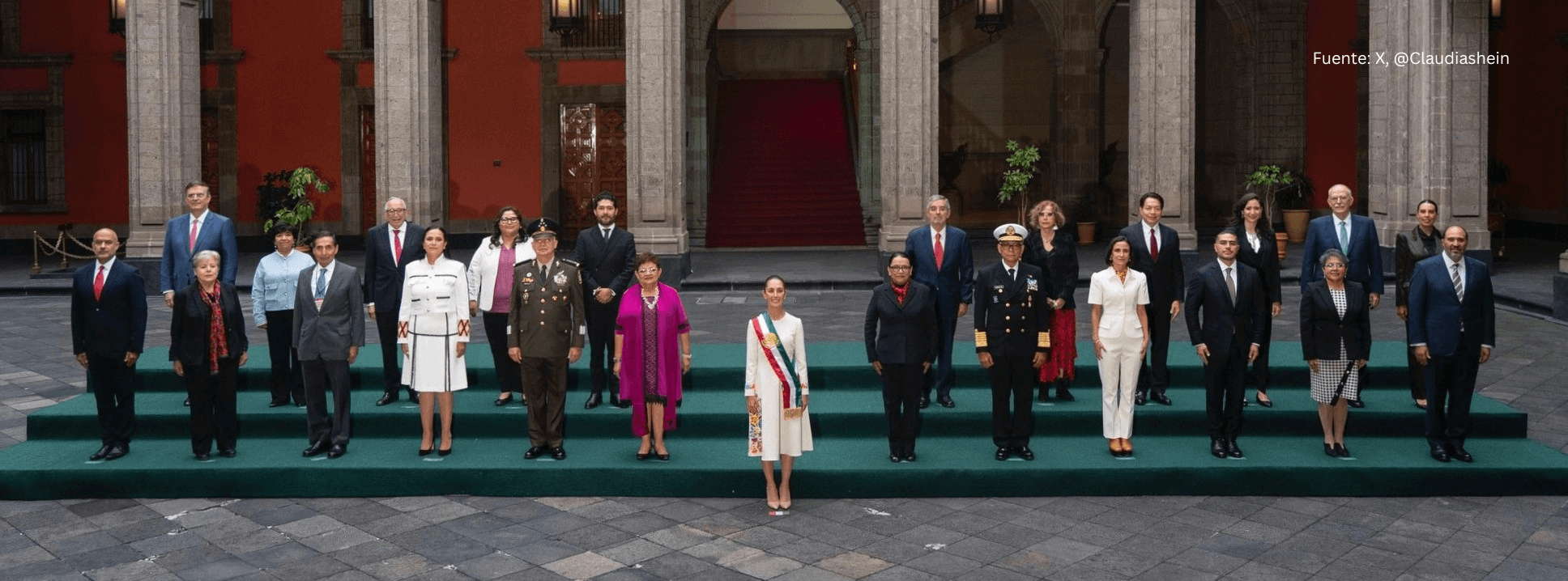 ESPERAMOS QUE LA PRESIDENTA DE MÉXICO CUMPLA SU VISIÓN A FAVOR DE LAS LIBERTADES Y LA DEMOCRACIA