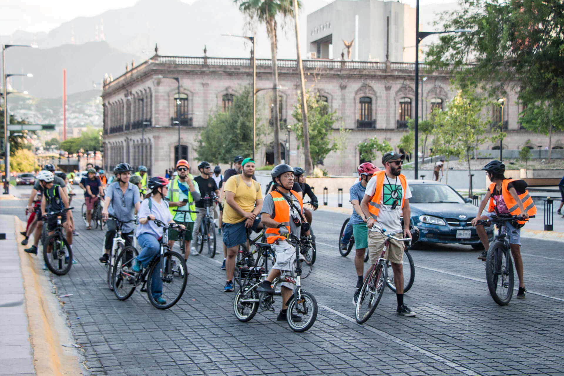 Cuidado al andar en bicicleta